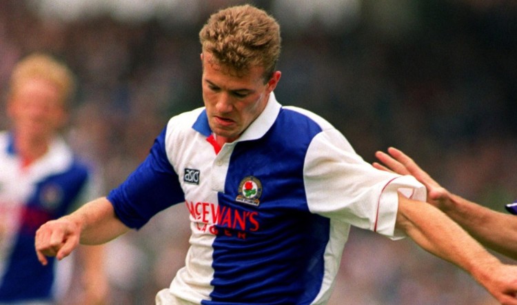 Alan Shearer trong màu áo Blackburn Rovers
