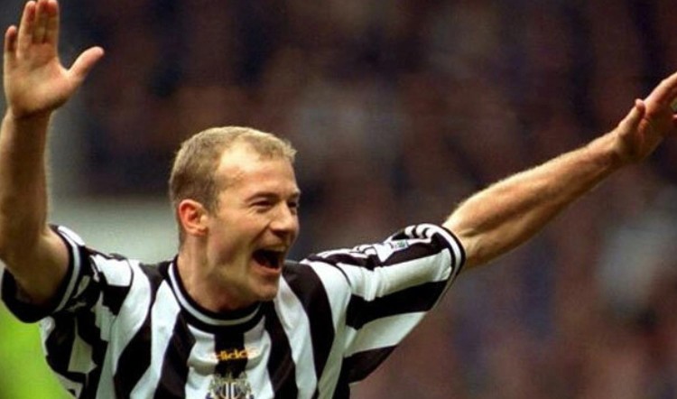 Alan Shearer  trong màu áo Newcastle United