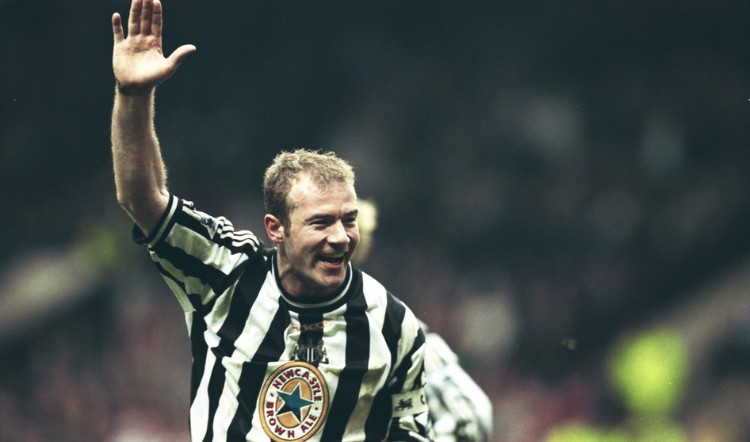 Alan Shearer trong màu áo  Newcastle United