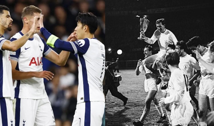 ảnh của đội hình tottenham 2017 và đội hình 1960