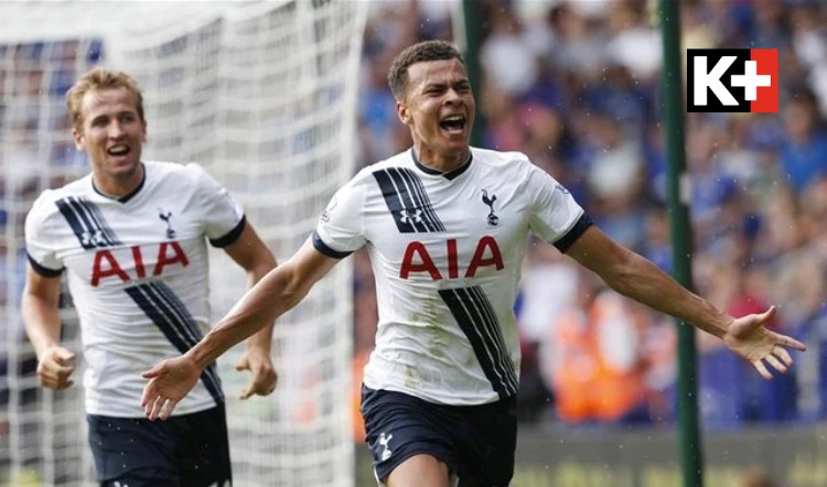Màn ăn mừng sau bàn thắng cầu thủ Tottenham 