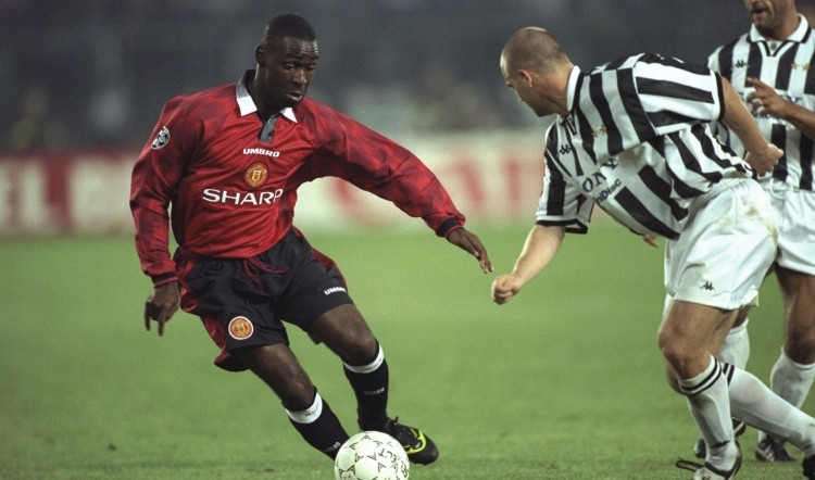 Andy Cole trong màu áo quỷ đỏ 