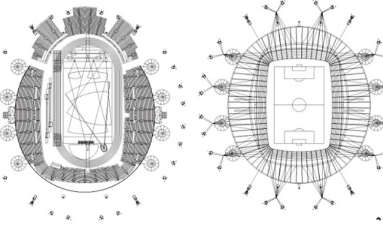 Thiết kế của Etihad Stadium 