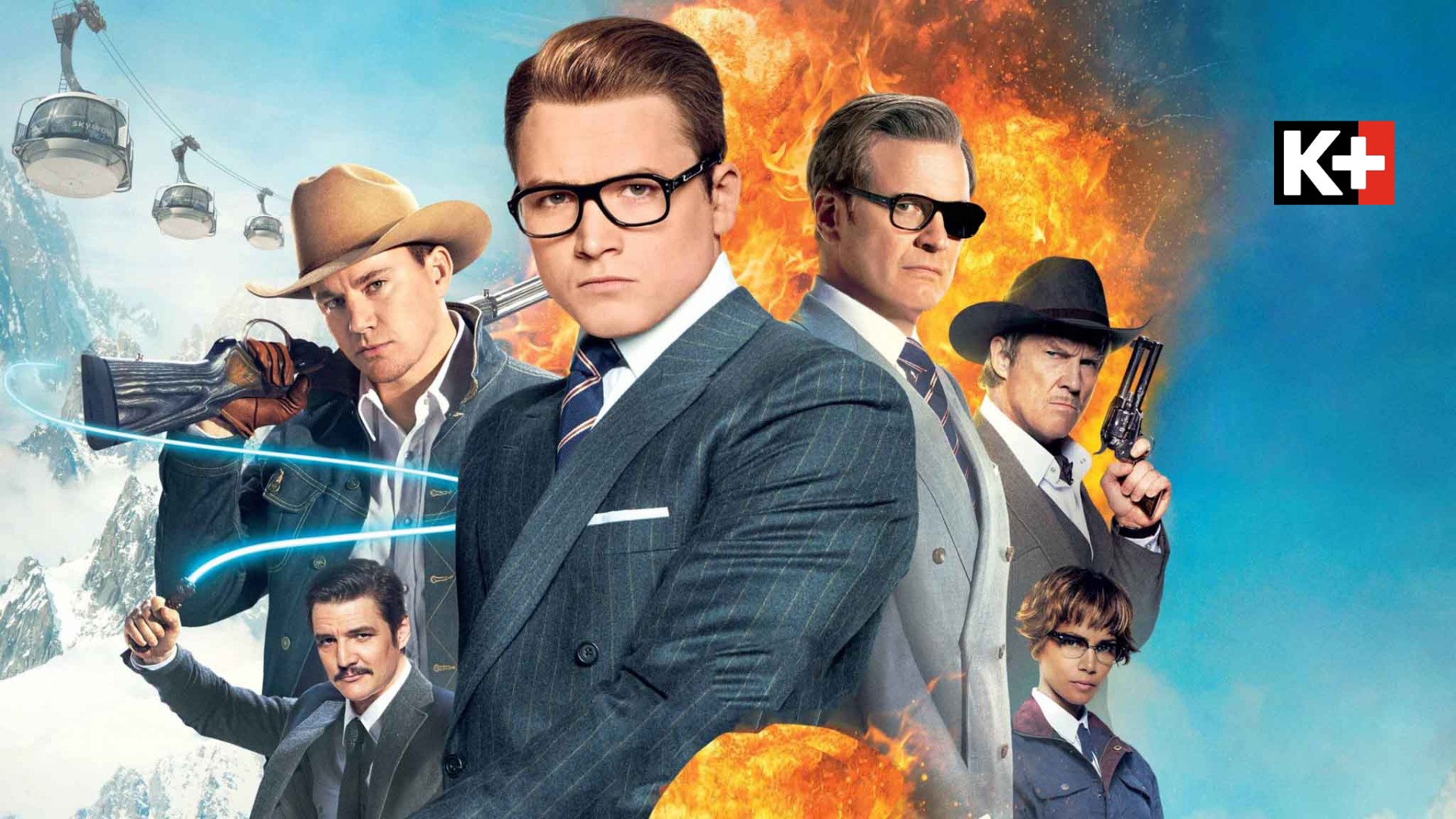 Kingsman Tổ Chức Hoàng Kim - Hành Động Hoành Tráng Xen Lẫn Hài Đen     