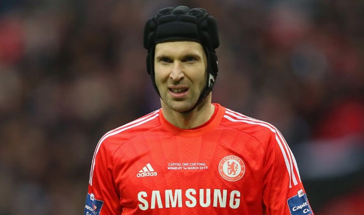Petr Cech trong màu áo Chelsea