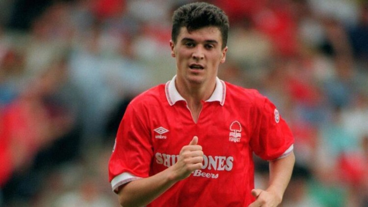 Roy Keane trong màu áo Nottingham Forest
