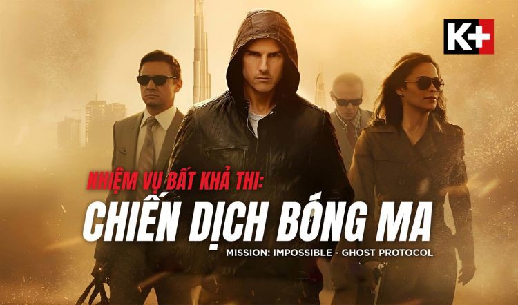 Poster Mission Impossible Chiến dịch bóng ma