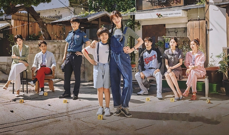 Poster Khi hoa trà nở