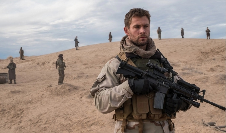 Chris Hemsworth trong 12 Chiến Binh Quả Cảm