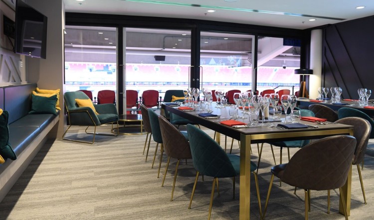 Những khu vực sang trọng bên trong Wembley