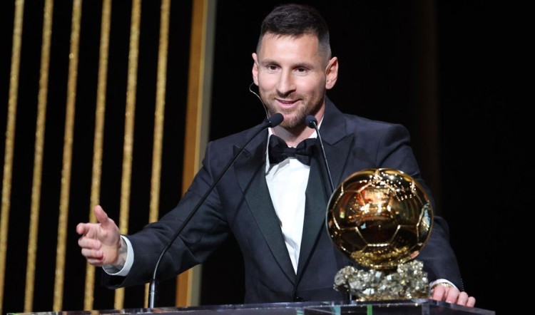 Messi là cầu thủ duy nhất sở hữu 8 quả bóng vàng trong sự nghiệp của mình