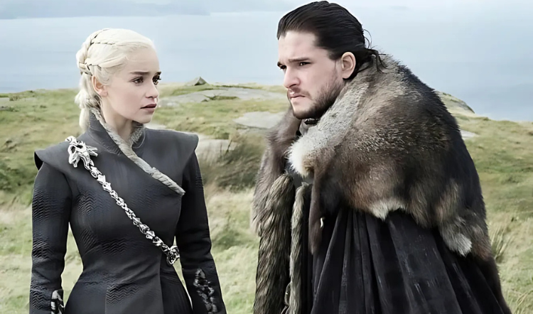Hai nhân vật chính Jon Snow và Daenerys Targaryen